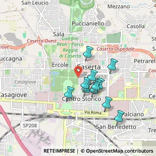Mappa Corso Pietro Giannone, 81100 Caserta CE, Italia (0.81182)