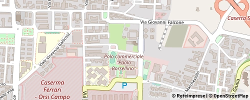 Mappa Caserta