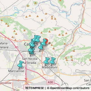 Mappa Via Cancello, 81100 Caserta CE, Italia (3.30364)