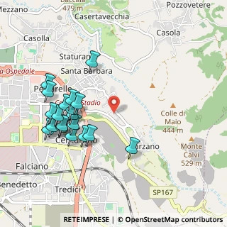 Mappa Via Cancello, 81100 Caserta CE, Italia (1.119)
