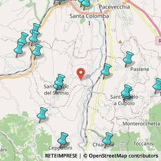 Mappa Via San Marcello, 82010 San Leucio del Sannio BN, Italia (3.377)
