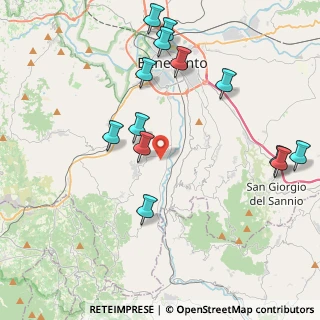Mappa Via San Marcello, 82010 San Leucio del Sannio BN, Italia (4.96077)