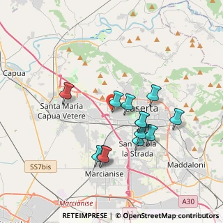 Mappa Via XXV Aprile, 81022 Casagiove CE, Italia (3.48923)