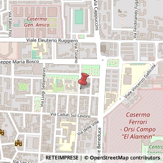 Mappa Via Carlo Cornacchia, 10, 81100 Caserta, Caserta (Campania)