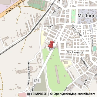 Mappa Via Cesare Battisti, 91, 70026 Modugno, Bari (Puglia)