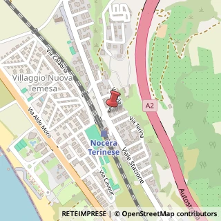 Mappa Viale Stazione, 211, 88047 Nocera Terinese, Catanzaro (Calabria)