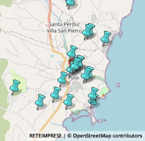 Mappa Corso Vittorio Emanuele, 09010 Pula CA, Italia (1.759)