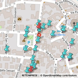 Mappa Corso Vittorio Emanuele, 09010 Pula CA, Italia (0.07778)