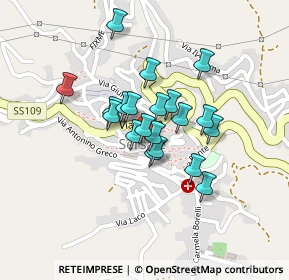 Mappa Via Indipendenza, 88054 Sersale CZ, Italia (0.1665)