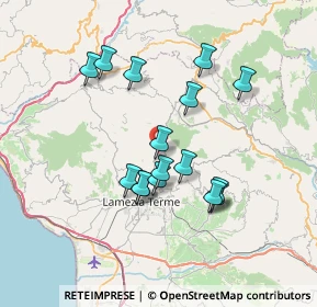 Mappa Via Aldo Bonadio, 88040 Platania CZ, Italia (6.90813)