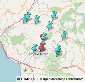 Mappa Via Aldo Bonadio, 88040 Platania CZ, Italia (6.62923)