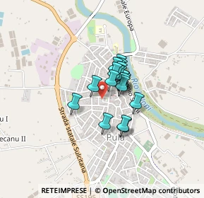 Mappa Via Santa Croce, 09010 Pula CA, Italia (0.246)