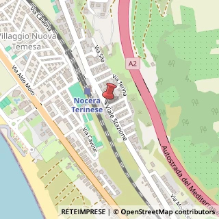 Mappa Viale stazione 68, 88047 Nocera Terinese, Catanzaro (Calabria)