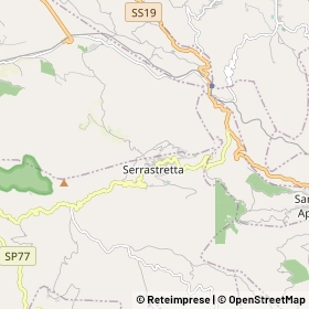 Mappa Serrastretta