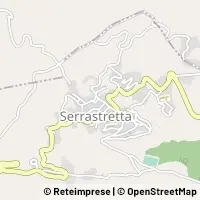 Mapa Serrastretta
