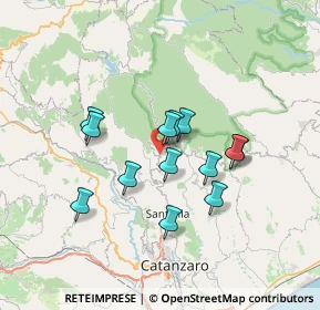 Mappa SS 109, 88055 Taverna CZ, Italia (6.16077)