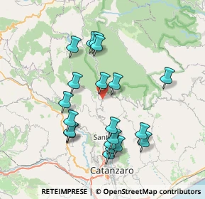 Mappa SS 109, 88055 Taverna CZ, Italia (8.0225)