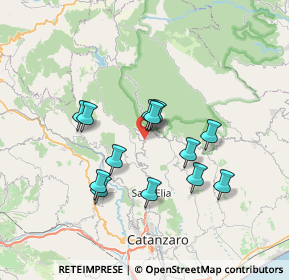 Mappa SS 109, 88055 Taverna CZ, Italia (6.57923)