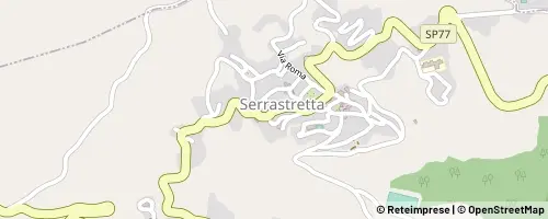 Mappa Serrastretta