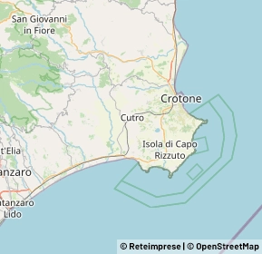 Mappa 88842 Cutro KR, Italia (11.9455)