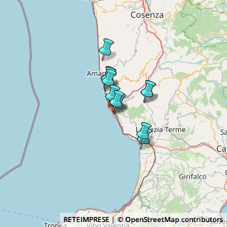 Mappa SS 18 Tirrena Inferiore, 88047 Nocera Terinese CZ, Italia (8.77545)