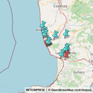 Mappa SS 18 Tirrena Inferiore, 88047 Nocera Terinese CZ, Italia (10.37714)