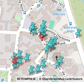 Mappa Piazza Papa Giovanni XXIII, 09010 Pula CA, Italia (0.05)