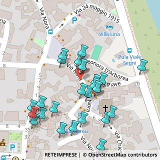 Mappa Piazza Papa Giovanni XXIII, 09010 Pula CA, Italia (0.05)