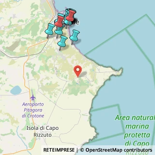 Mappa Via Olimpia 163 Contrada Salica, 88900 Crotone KR, Italia (6.18)