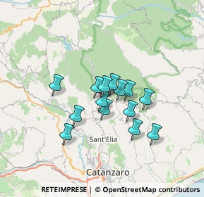 Mappa Via Pieta, 88055 Taverna CZ, Italia (5.29643)