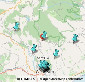 Mappa Via Pieta, 88055 Taverna CZ, Italia (10.9615)
