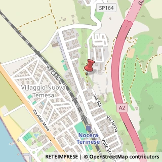 Mappa Viale Stazione, 280, 88047 Nocera Terinese, Catanzaro (Calabria)
