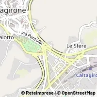Map Caltagirone