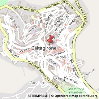 Mappa Via Infermeria, 82, 95041 Caltagirone, Catania (Sicilia)