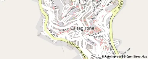 Mappa Caltagirone