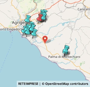 Mappa Strada statale, 92100 Agrigento AG, Italia (8.244)