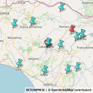 Mappa Via Acquanuova, 95041 Caltagirone CT, Italia (21.232)