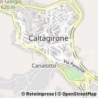 Kartta Caltagirone