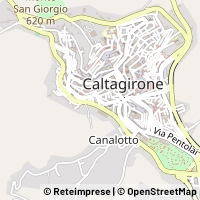 地図 Caltagirone