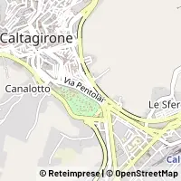 Map Caltagirone