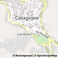 Map Caltagirone