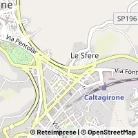 Hartă Caltagirone