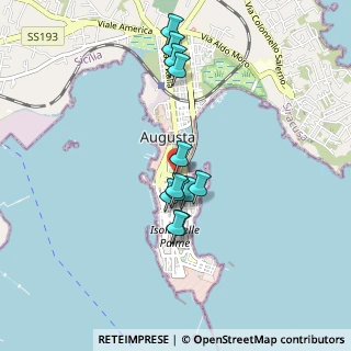 Mappa Via Cristoforo Colombo, 96011 Augusta SR, Italia (0.85583)