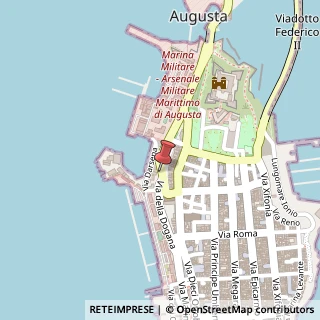 Mappa Via Capitaneria, 26, 96011 Augusta, Siracusa (Sicilia)