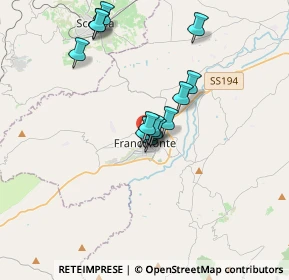 Mappa Francofonte, 96015 Francofonte SR, Italia (3.10214)