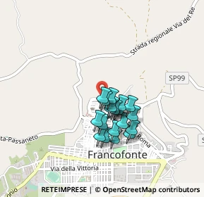 Mappa Francofonte, 96015 Francofonte SR, Italia (0.356)