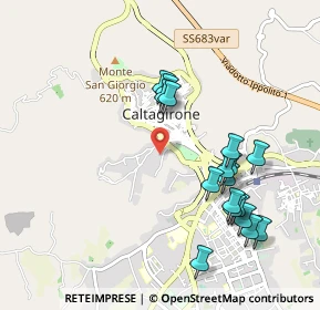 Mappa Via Belmangiare, 95041 Caltagirone CT, Italia (1.14588)