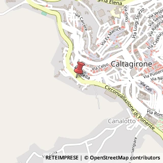 Mappa Via Circonvallazione, 104, 95041 Caltagirone, Catania (Sicilia)