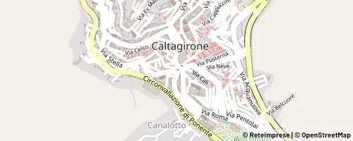 Mappa Caltagirone