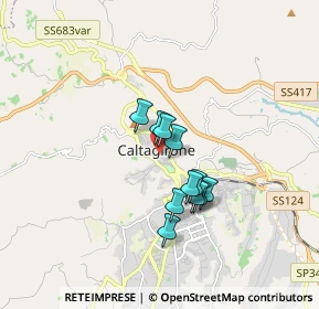 Mappa Via Calì, 95041 Caltagirone CT, Italia (1.36636)